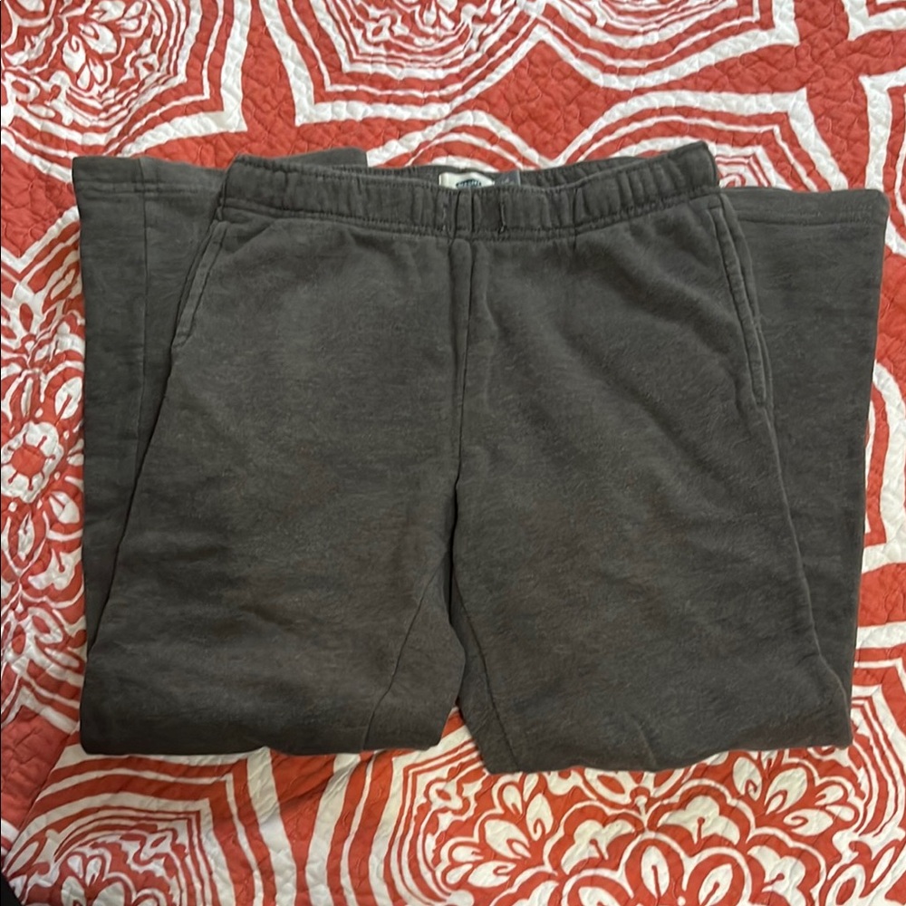 Old Navy Gray Joggers with Elastic Waistband